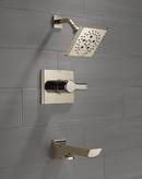 Delta Faucet Lumicoat Polished Nickel Single Handle Multi Function Bathtub & Shower Faucet (Trim Only) 