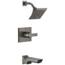 Single Handle Multi Function Bathtub & Shower Faucet in Lumicoat® Black Stainless (Trim Only)