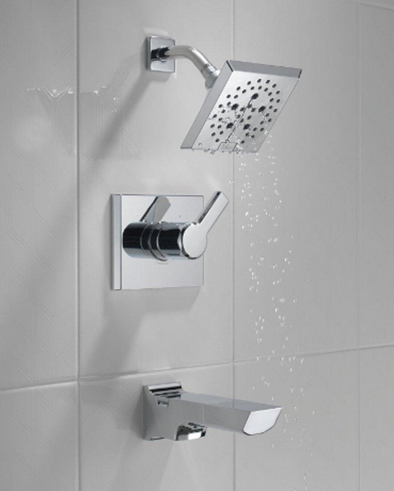 Delta Faucet Lumicoat Chrome Single Handle Multi Function Bathtub & Shower Faucet (Trim Only) 