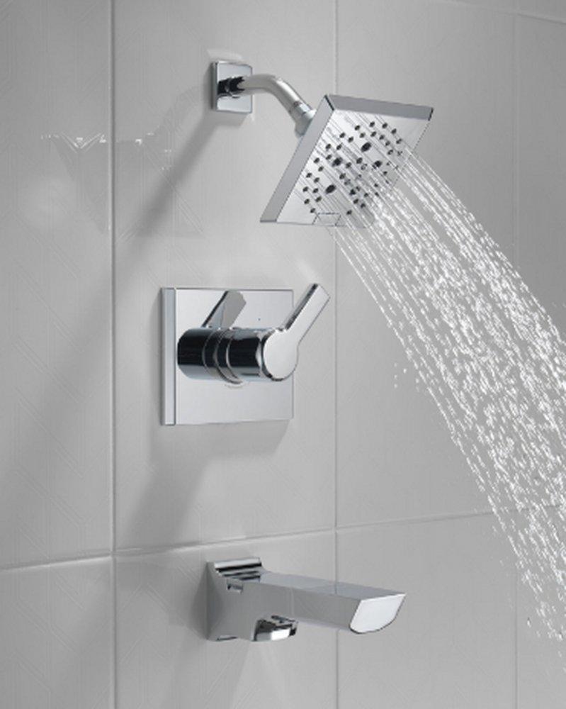 Delta Faucet Lumicoat Chrome Single Handle Multi Function Bathtub & Shower Faucet (Trim Only) 