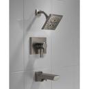 Delta Faucet Lumicoat Black Stainless Two Handle Multi Function Bathtub & Shower Faucet (Trim Only) 