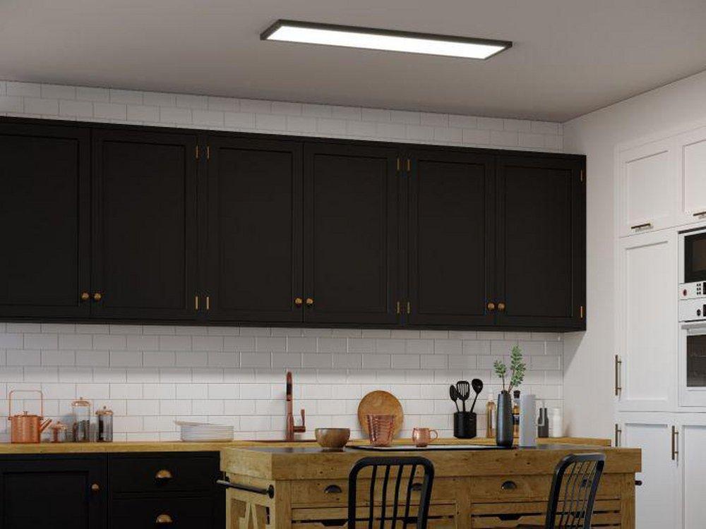 Good Earth Lighting Matte Black 6500 Kelvin LED Linear Lighting 