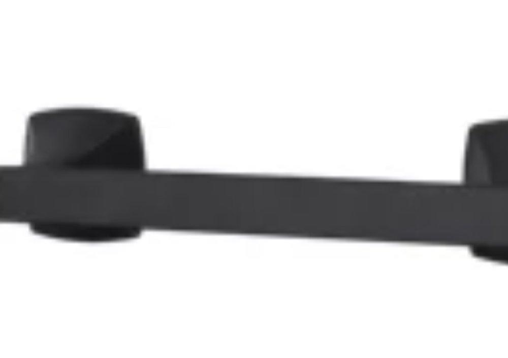 Pfister Matte Black Wall Mount Toilet Tissue Holder 