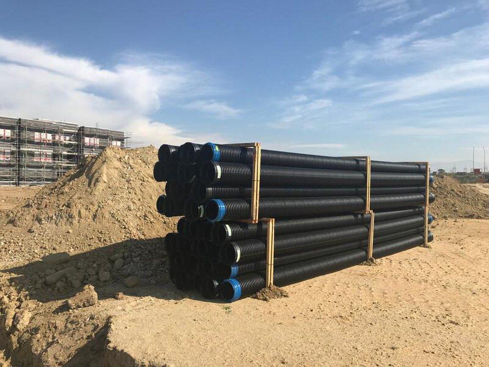 ADS&reg; 20 ft. Perforated Plastic Drainage Pipe 