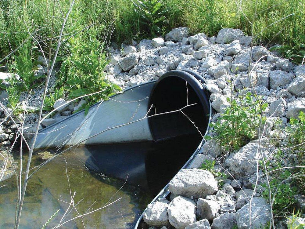 ADS&reg; Black 6 in. HDPE Drainage Pipe 