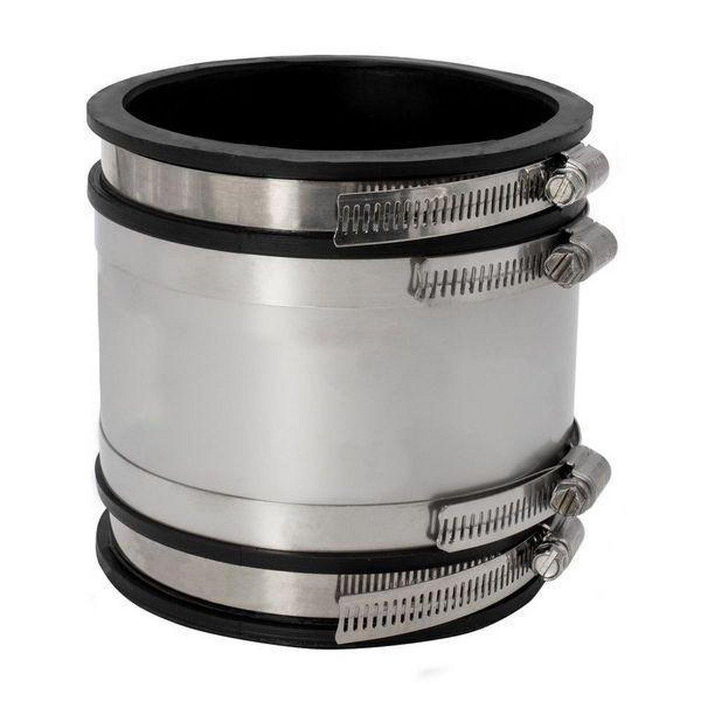 4 in. PVC Extra Long Clamp Coupling 