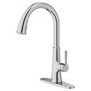 American Standard Stainless Steel Single Handle Pull Down Kitchen Faucet 