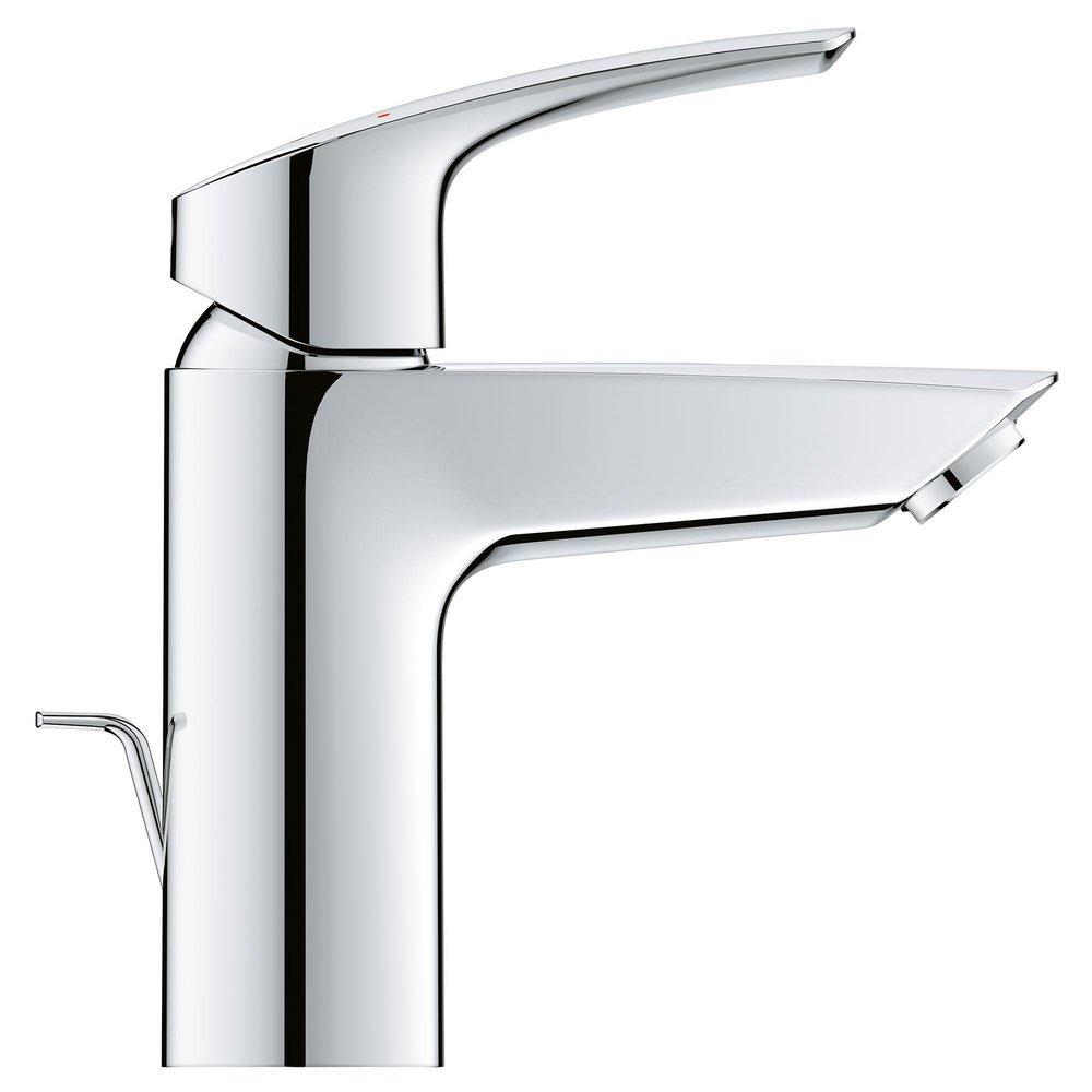 Single Handle Monoblock Bathroom Sink Faucet in StarLight&reg; Chrome 