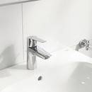 Single Handle Monoblock Bathroom Sink Faucet in StarLight&reg; Chrome 