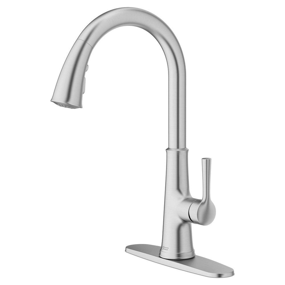 American Standard Polished Chrome Single Handle Pull Down Kitchen Faucet 