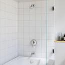 Wall Mount Tub Spout with Diverter in Chrome 