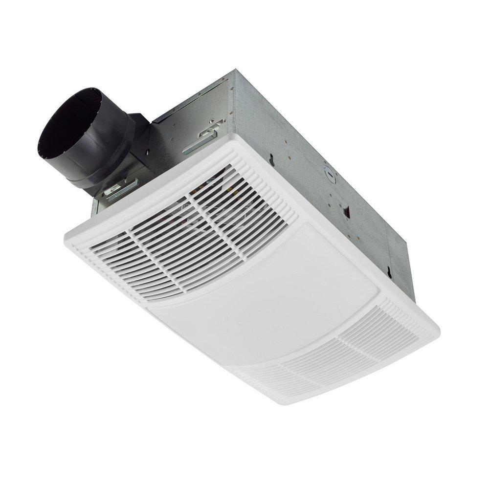 Broan White Bathroom Exhaust Fan in White 