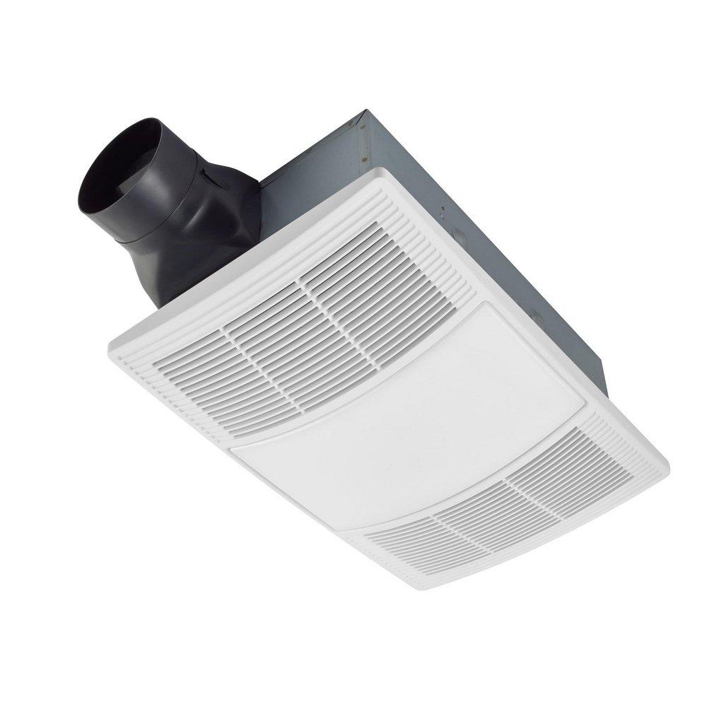 Broan White Bathroom Exhaust Fan in White 