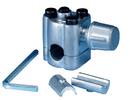 Supco Silver Hydronic Line Tap Valve OD Tube Aluminum 