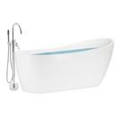FREESTANDING BATHTUB AND TUB FILLER 