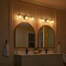 Kichler Lighting Brushed Nickel 60W 3-Light Medium E-26 Vanity Fixture 