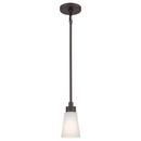 60W 1-Light Medium E-26 Incandescent Pendant Light in Olde Bronze