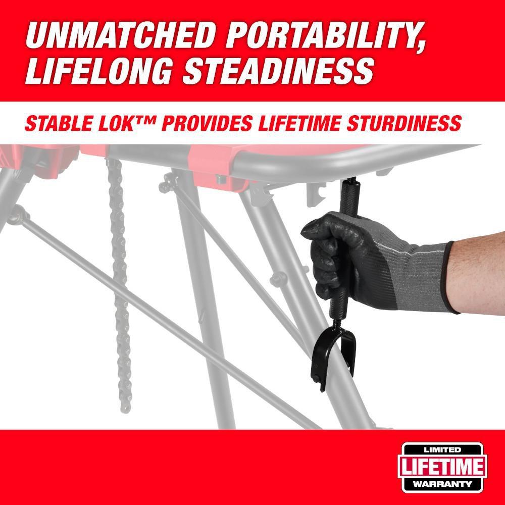 Milwaukee® Black 6 in. Chain Vise Stand 