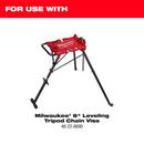 Milwaukee&reg; Black 6 in. Pipe Stand 
