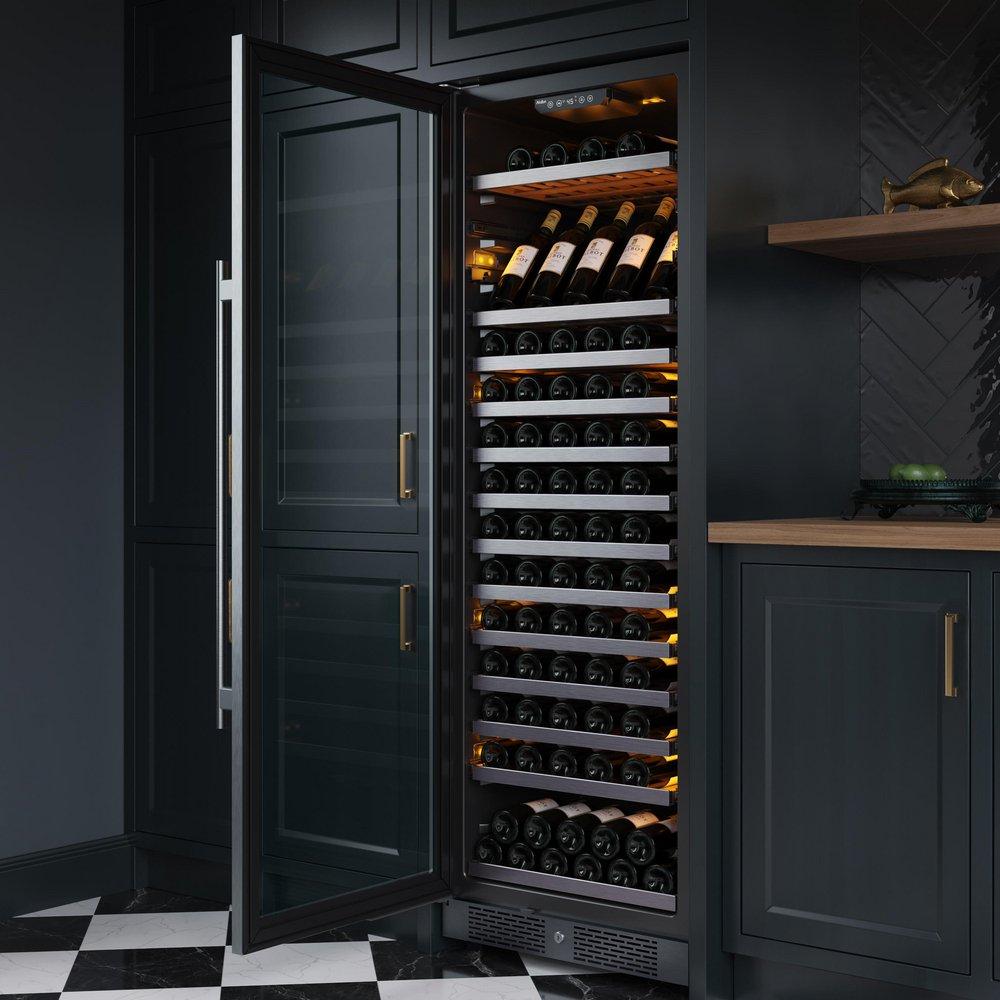 Avallon Stainless Steel 24 in. Built-in Wine Cooler 