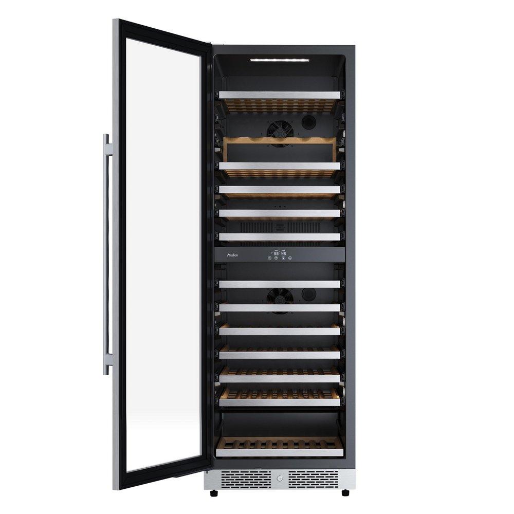 Avallon Stainless Steel 24 in. Built-in Wine Cooler 