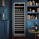 Avallon Stainless Steel 24 in. Built-in Wine Cooler 
