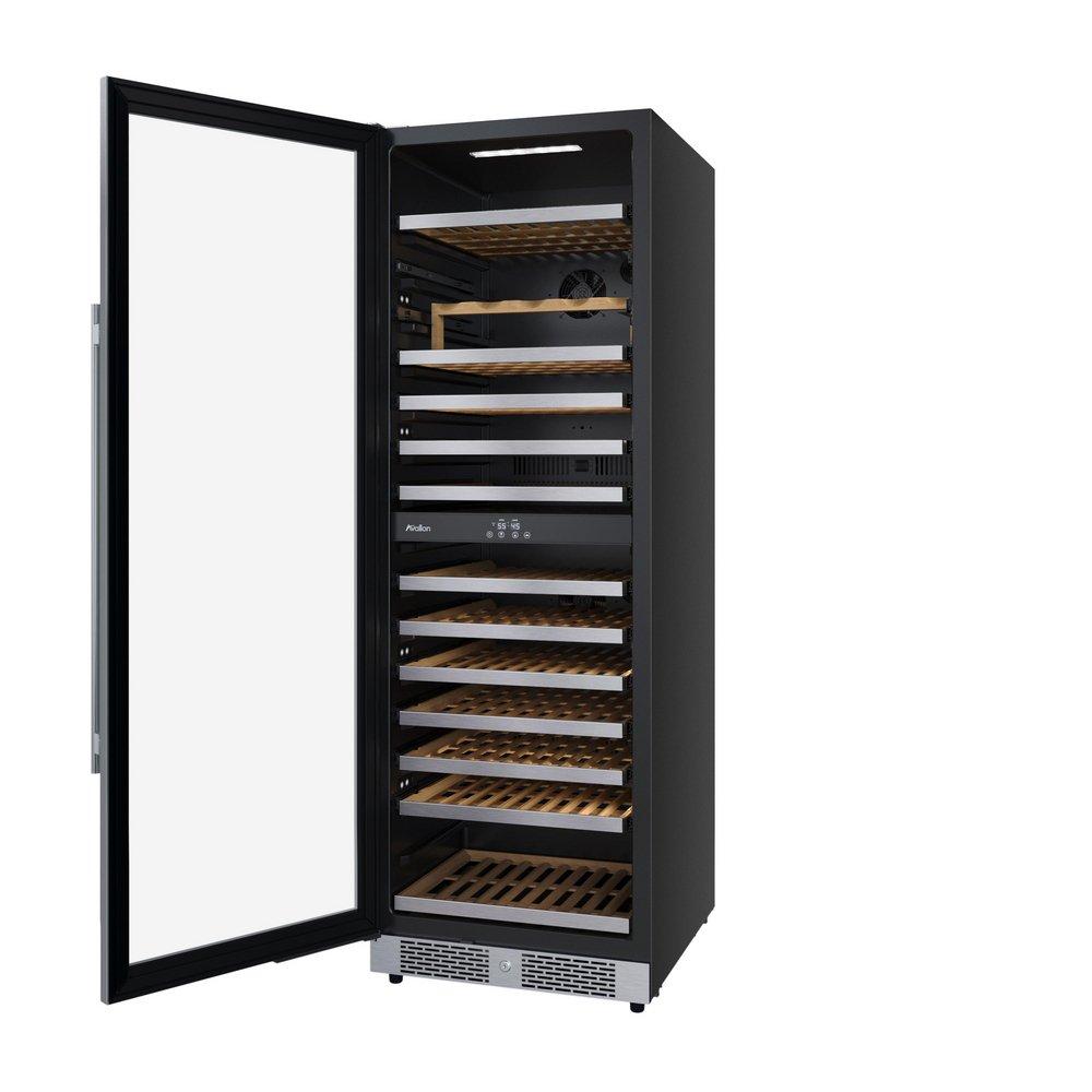 Avallon Stainless Steel 24 in. Built-in Wine Cooler 
