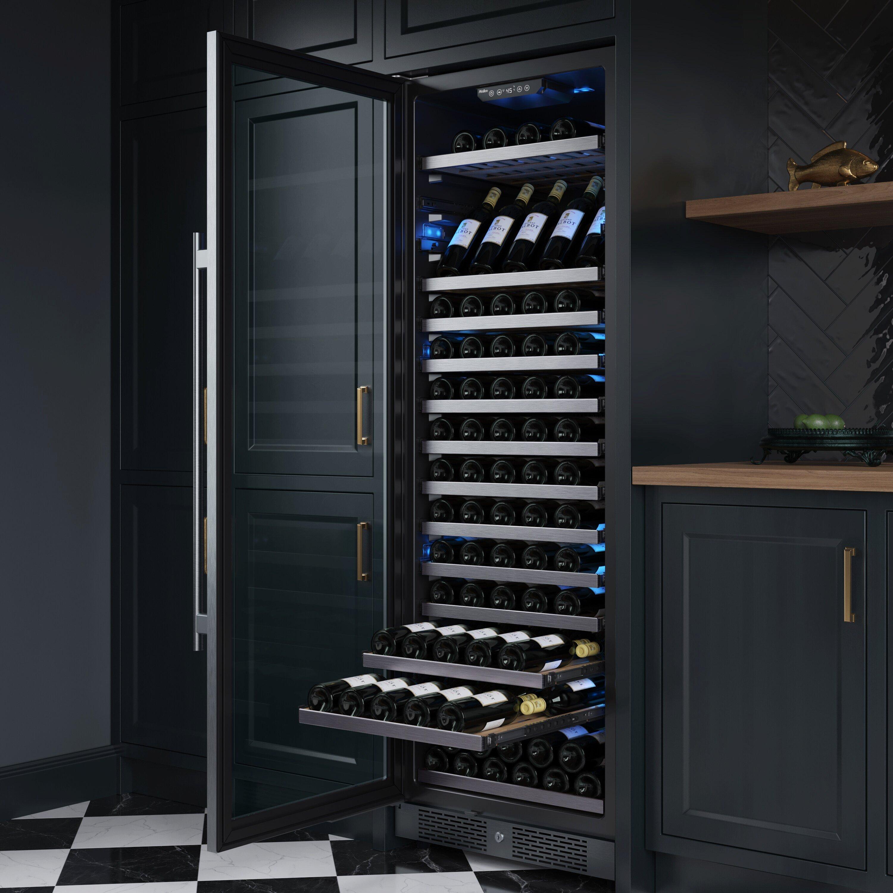 Avallon Stainless Steel 24 in. Built-in Wine Cooler 