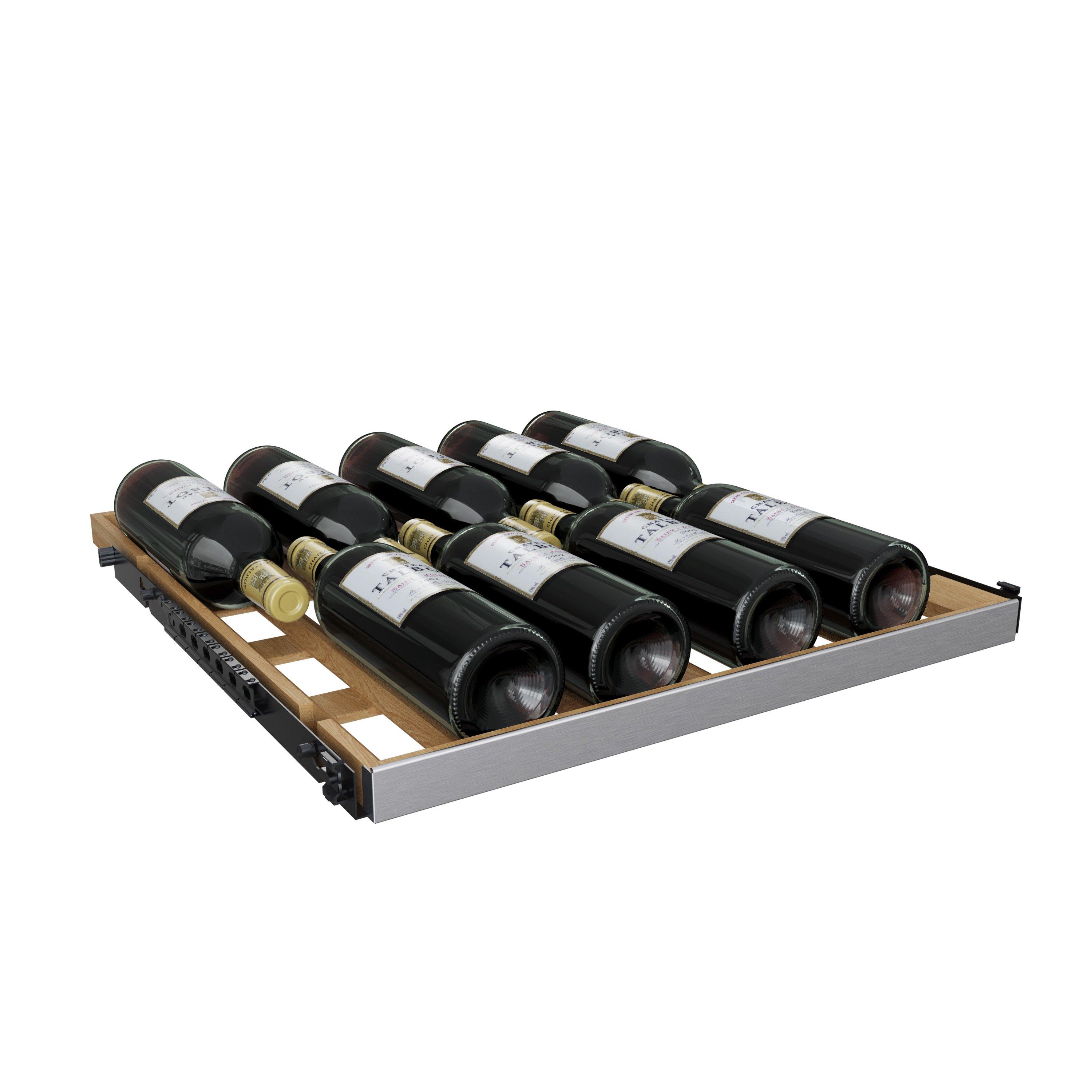 Avallon Stainless Steel 24 in. Built-in Wine Cooler 