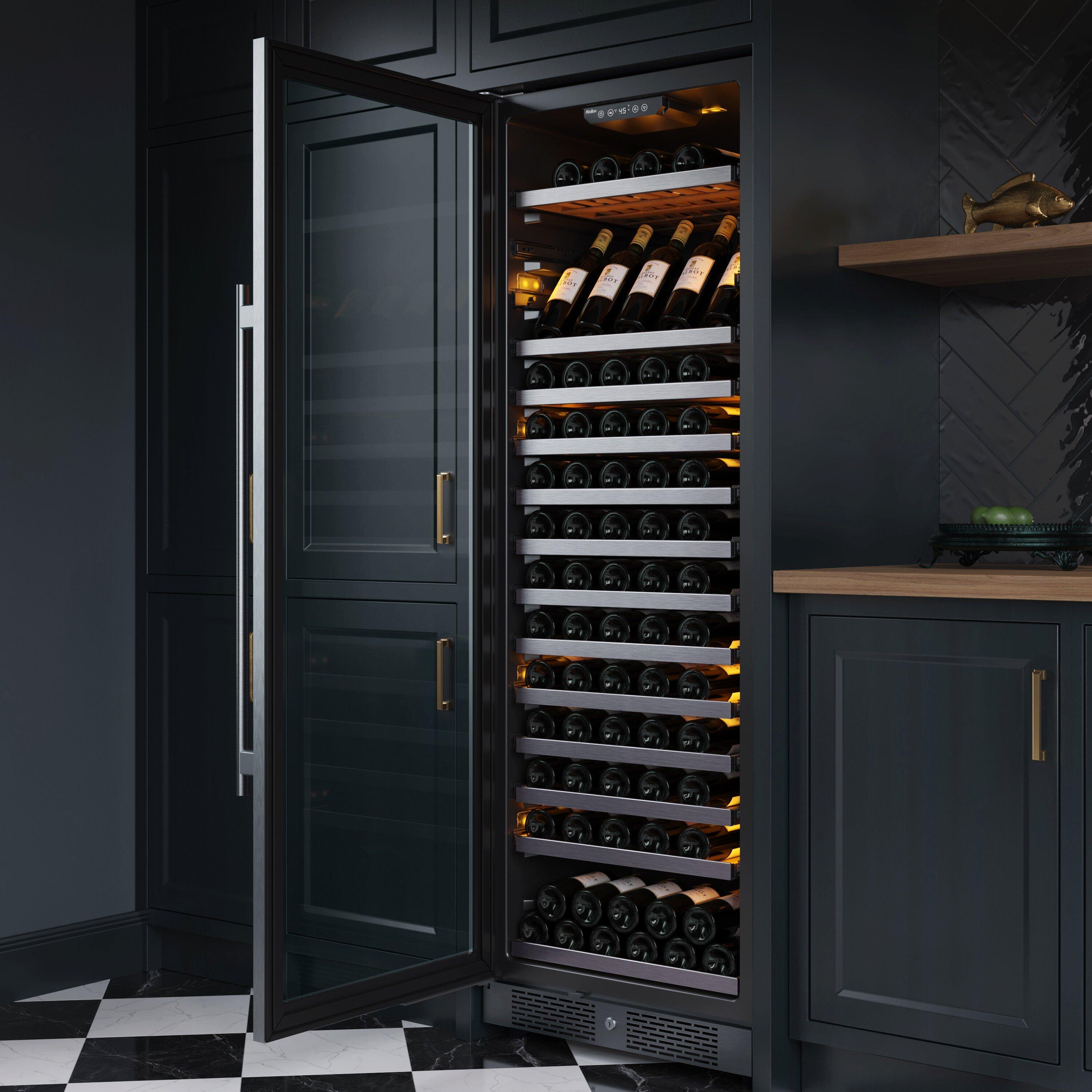 Avallon Stainless Steel 24 in. Built-in Wine Cooler 