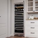 Avallon Stainless Steel 24 in. Built-in Wine Cooler 