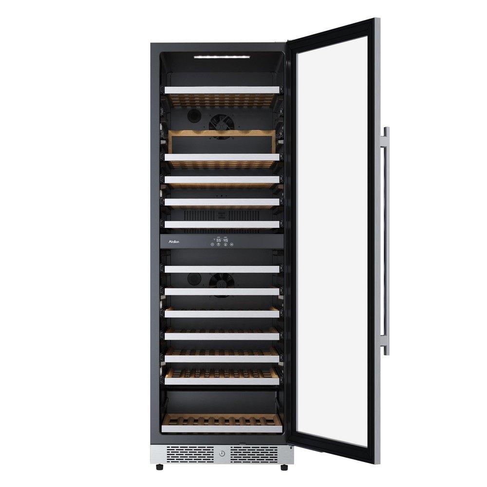 Avallon Stainless Steel 24 in. Built-in Wine Cooler 