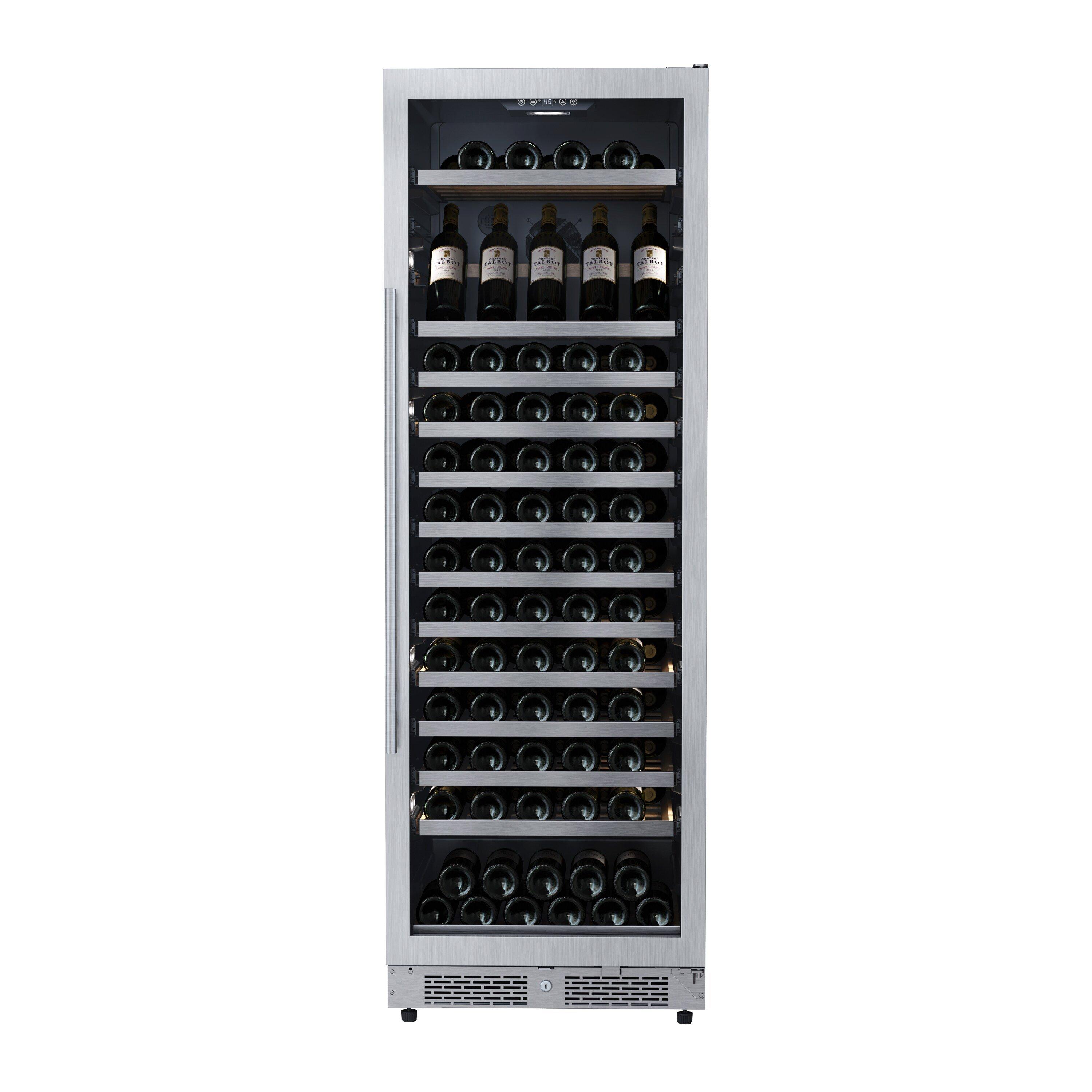 Avallon Stainless Steel 24 in. Built-in Wine Cooler 