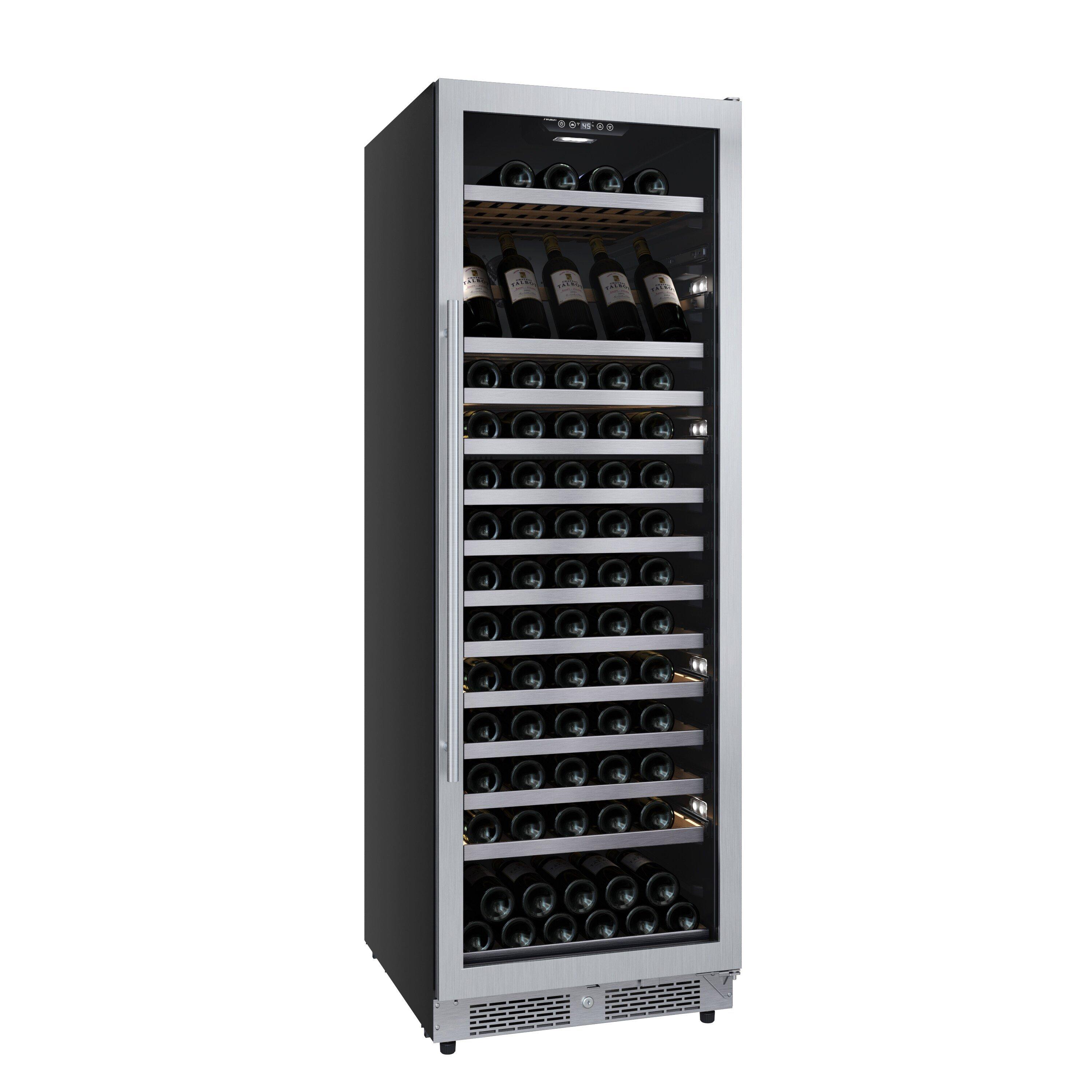 Avallon Stainless Steel 24 in. Built-in Wine Cooler 