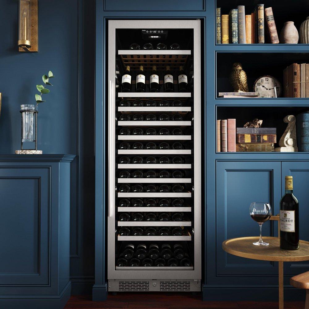 Avallon Stainless Steel 24 in. Built-in Wine Cooler 