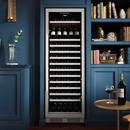 Avallon Stainless Steel 24 in. Built-in Wine Cooler 