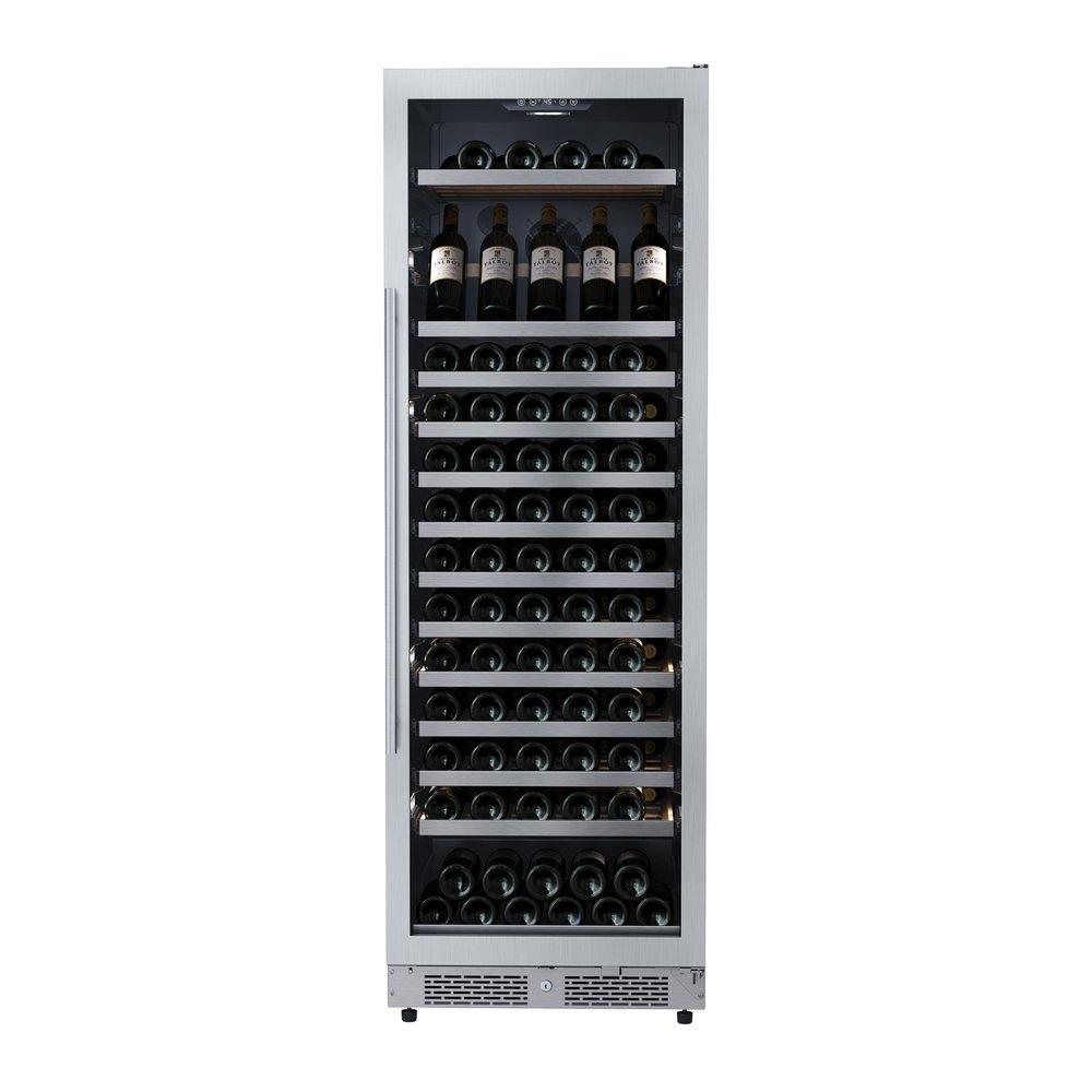 Avallon Stainless Steel 24 in. Built-in Wine Cooler 