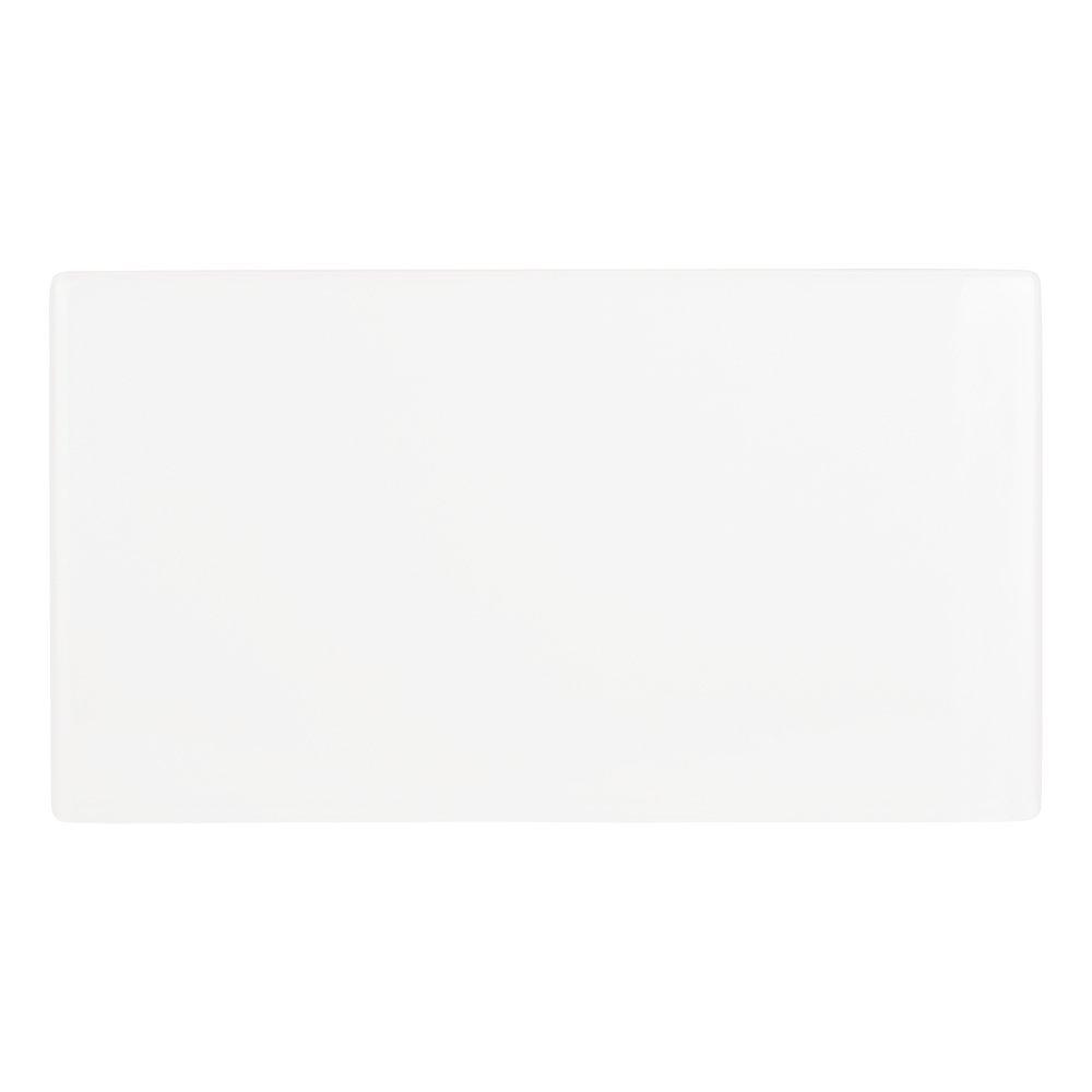 Signature Hardware White 33 x 19 in. Fireclay Single Bowl Kitchen Sink 