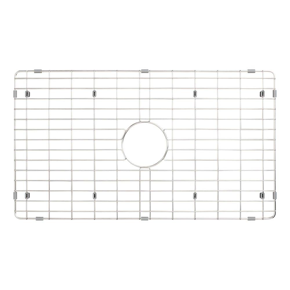 Signature Hardware White 30 x 18 in. Fireclay Single Bowl Farmhouse Kitchen Sink 