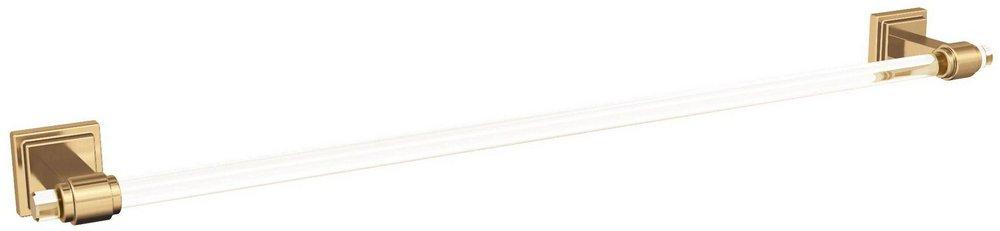 GLACIO CLEAR/CHAMPAGNE BRONZE CONTEMPORARY 24 IN 610 MM TOWEL BAR 