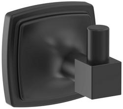 Single Robe Hook in Matte Black