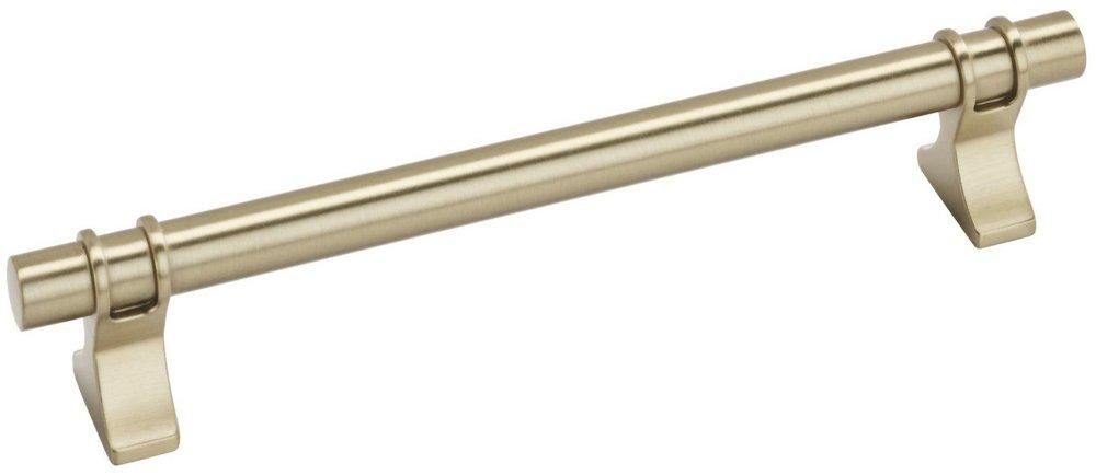DAVENPORT 6-5/16 IN 160 MM CENTER-TO-CENTER GOLDEN CHAMPAGNE CABINET PULL 
