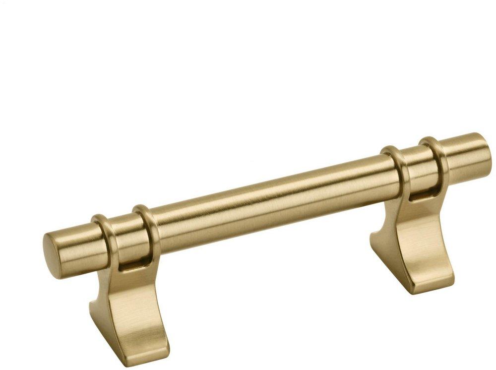 DAVENPORT 3 IN 76 MM CENTER-TO-CENTER CHAMPAGNE BRONZE CABINET PULL 