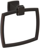 Square Closed Towel Ring in Oil Rubbed Bronze