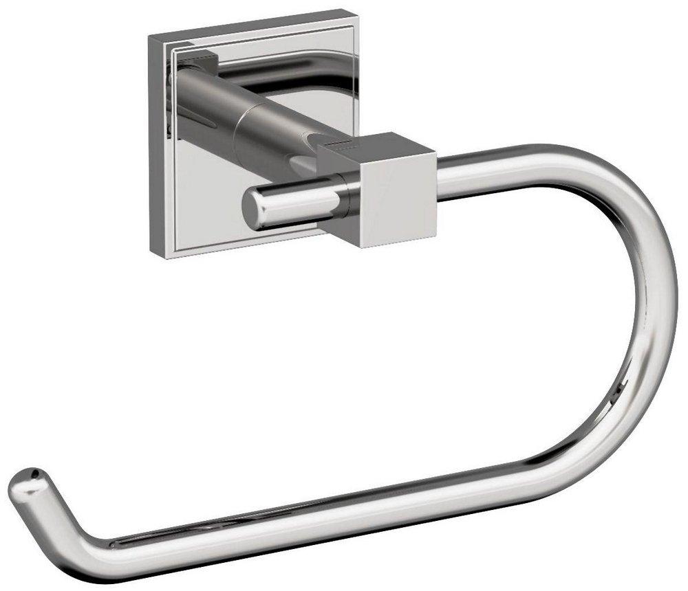Single Post Toilet Paper Holder in Chrome 