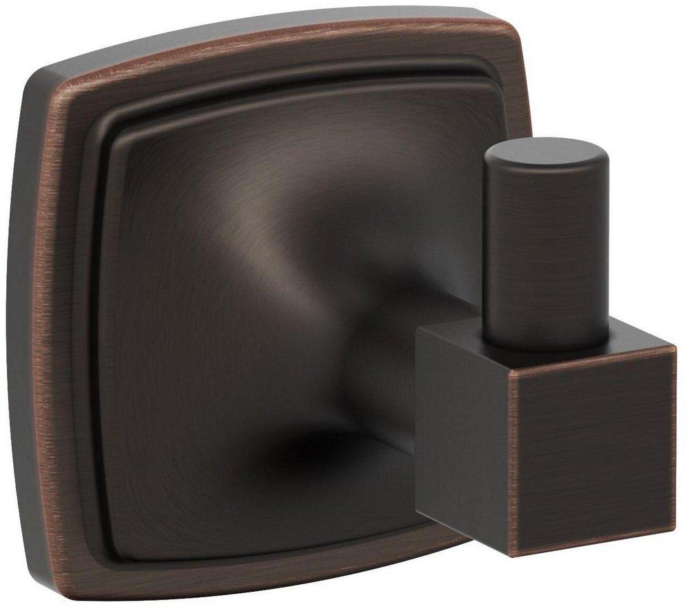 STATURE OIL RUBBED BRONZE TRANSITIONAL SINGLE ROBE HOOK 