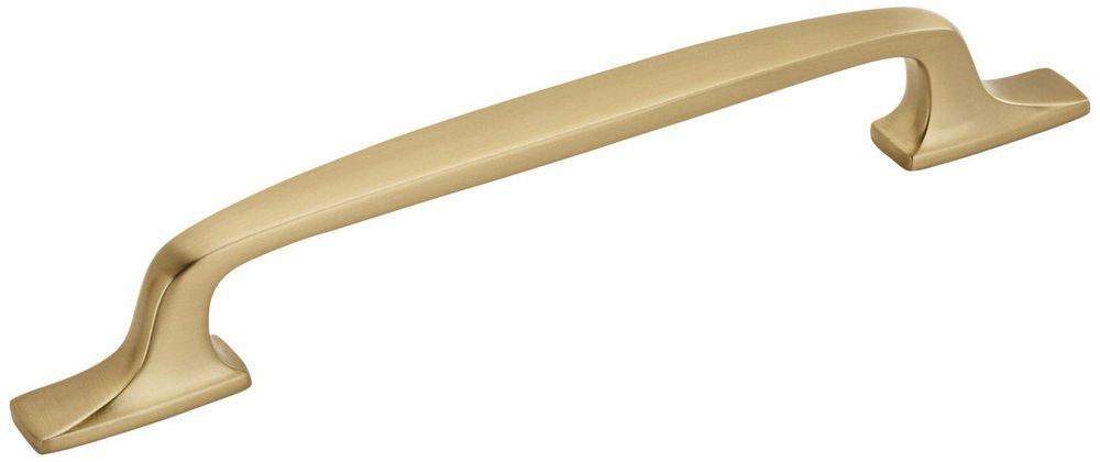 HIGHLAND RIDGE 6-5/16 IN 160 MM CENTER-TO-CENTER CHAMPAGNE BRONZE CABINET PULL 