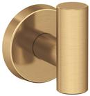 Contemporary Single Robe Hook in Champagne Bronze