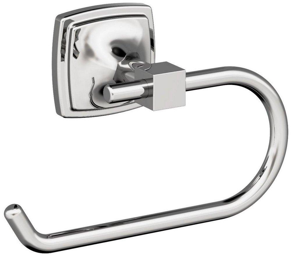 Single Post Toilet Paper Holder in Chrome 