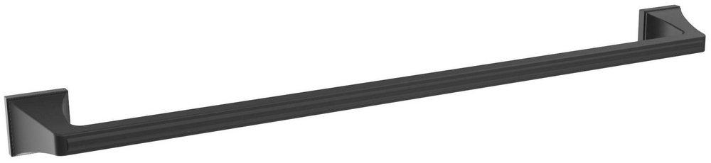 MULHOLLAND MATTE BLACK TRADITIONAL 24 IN 610 MM TOWEL BAR 